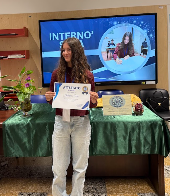 Terza Classificata: Sara Internò I.C. 