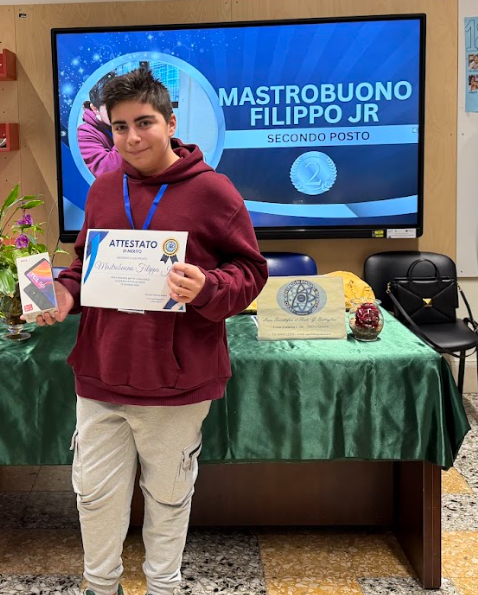 
Secondo classificato: Filippo Junior Mastrobuono I.C. 